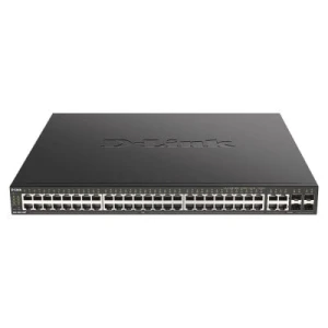 D-Link DGS-2000-52MP network switch Managed L2/L3 Gigabit Ethernet (10/100/1000) Power over Ethernet (PoE) 1U Black - Image 1