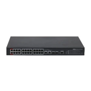 Dahua PFS4226-24ET-360-V3 24-port 100 Mbps + 2-port Gigabit Managed PoE Switch - Image 1