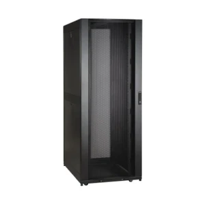 42U SmartRack Wide Standard-Depth Rack Enclosure Cabinet with Doors and Side Panels - Image 1