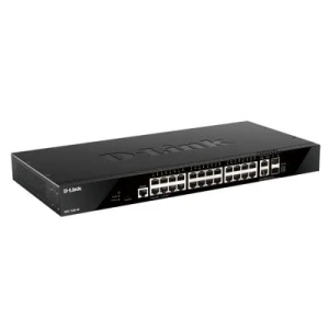 D-LINK DGS-1520-28/E 28-Port Smart Managed Gigabit Stack Switch 4x 10G - Image 1