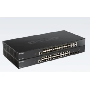 D-Link DXS-1210-28S network switch Managed 10G Ethernet (100/1000/10000) 1U Black - Image 1