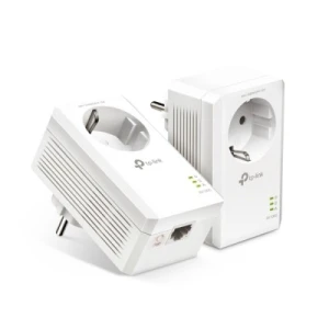 TP-Link TL-PA7017P KIT AV1000 Gigabit Passthrough Powerline Starter Kit - Image 1