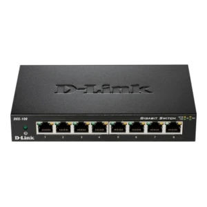 D-Link DGS 108 - Switch - 8 x 10/100/1000 (DGS-108) - Image 1