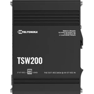 Teltonika TSW200 Industrial PoE+ Ethernet Switch - Image 1