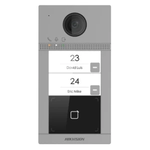 Hikvision DS-KV8213-WME1(C) 2 Buttons Metal Villa Door Station - Image 1