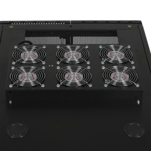 SmartRack Roof-Mounted Fan Panel - 6 208/240V high-performance fans; 420 CFM; C14 inlet - Image 1