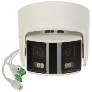 Hikvision DS-2CD2347G2P-LSU/SL(2.8mm)(C) 4 MP Panoramic ColorVu Fixed Turret Network Camera - Image 1