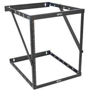 SmartRack 8U/12U/22U Expandable Low-Profile UPS-Depth Wall-Mount 2-Post Open-Frame Rack - Image 1