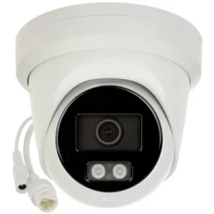Hikvision DS-2CD2346G2H-IU(2.8mm)(eF) 4 MP Powered by Darkfighter Fixed Turret Network Camera - Image 1