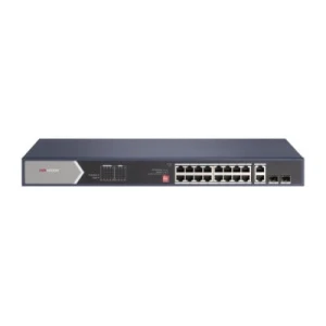 Hikvision DS-3E0520HP-E 16 Port Gigabit Unmanaged POE Switch - Image 1
