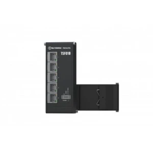 Teltonika TSF010 5 Port 10/100 Flat Industrial unmanaged Switch - Image 1