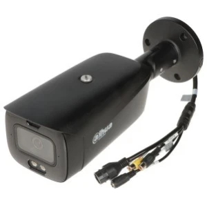 Dahua IPC-HFW3849T1-AS-PV-0280B-S4-BLACK 8MP Smart Dual Light Active Deterrence Fixed-focal Bullet WizSense Network Camera - Image 1