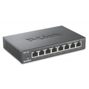 D-Link DGS-108 Black - Image 1