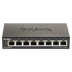 D-Link DGS-1100-08V2 network switch Managed L2 Gigabit Ethernet (10/100/1000) Black - Image 1