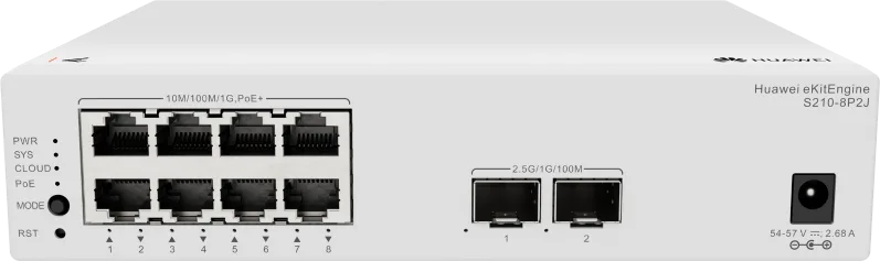 Huawei S210-8P2J 8-Port PoE+ Switch