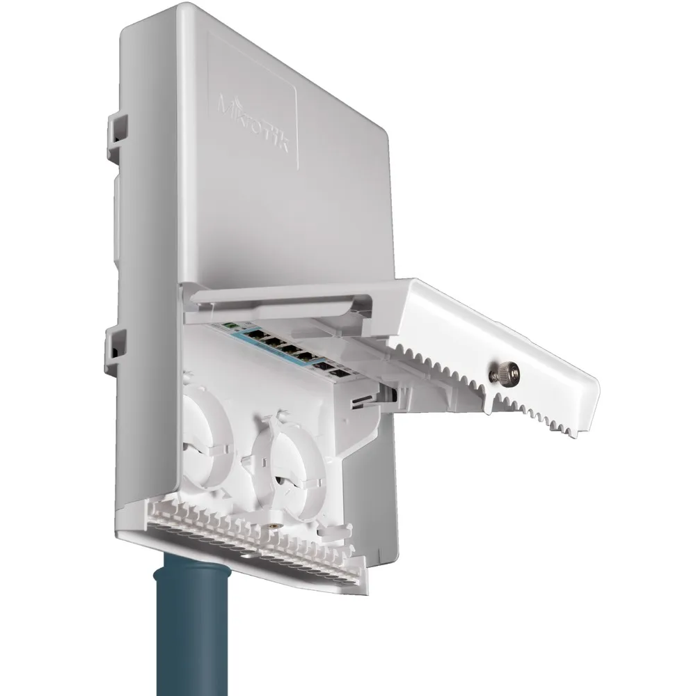 MikroTik CSS610-1Gi-7R-2S+OUT netPower Lite 7R Outdoor Switch