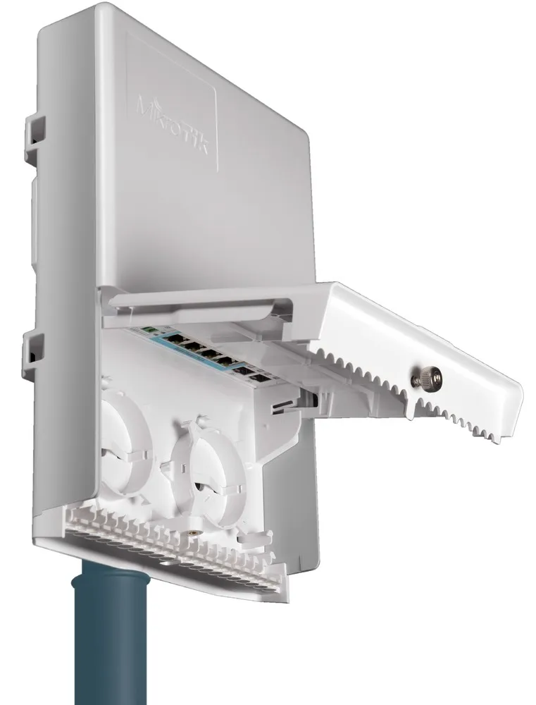 MikroTik CSS610-1Gi-7R-2S+OUT netPower Lite 7R Outdoor Switch