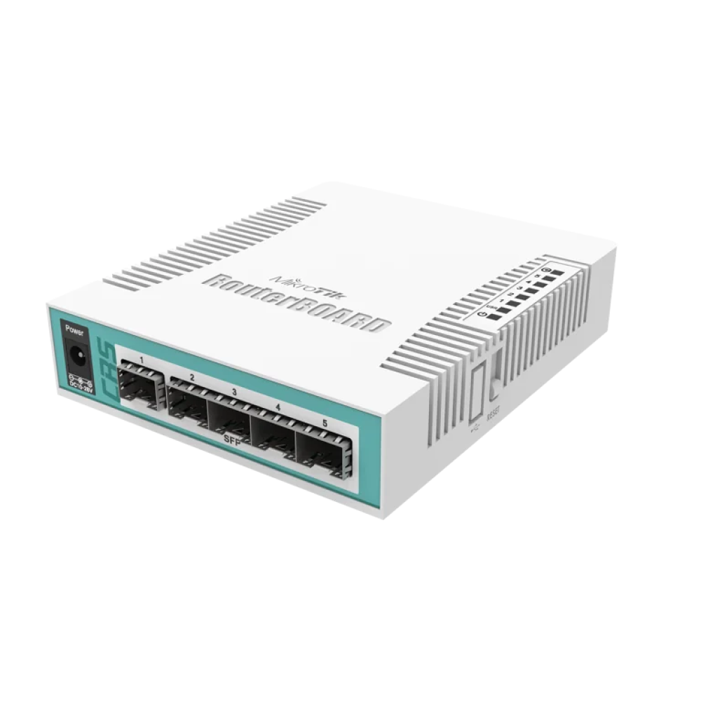 MikroTik CRS106-1C-5S 5-Port SFP Cloud Router Switch
