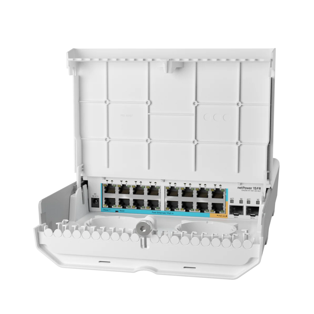 MikroTik netPower 15FR CRS318-1Fi-15Fr-2S-OUT Outdoor PoE Switch