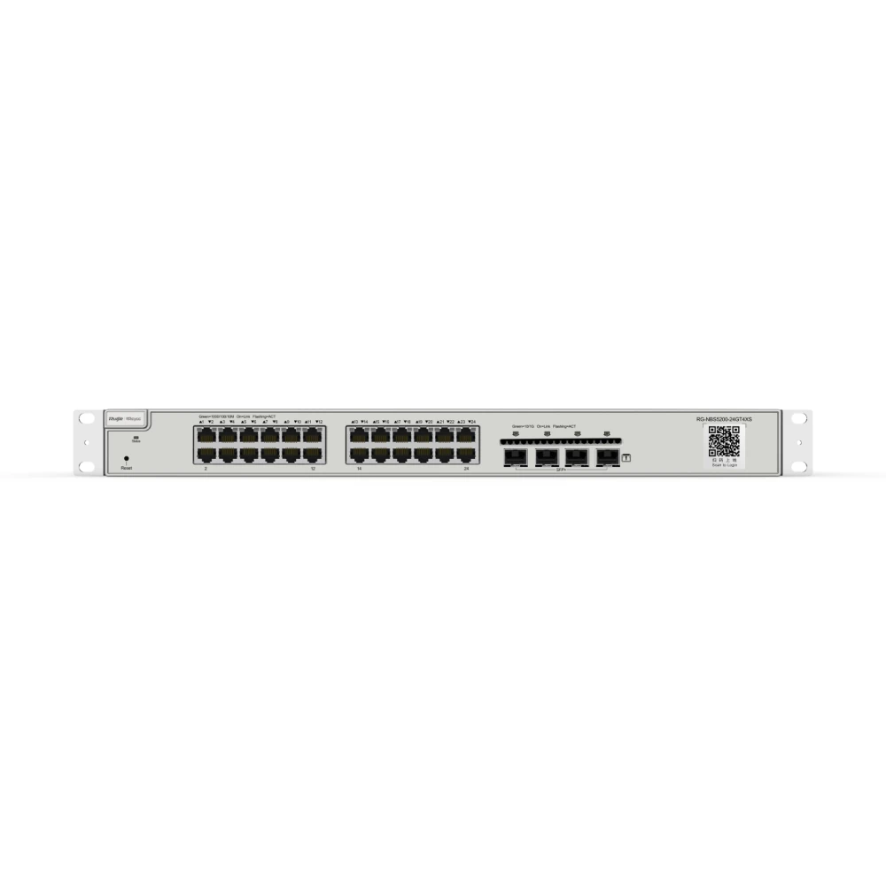 Ruijie RG-NBS5200-24GT4XS 24-Port Gigabit Layer 3 Managed Switch
