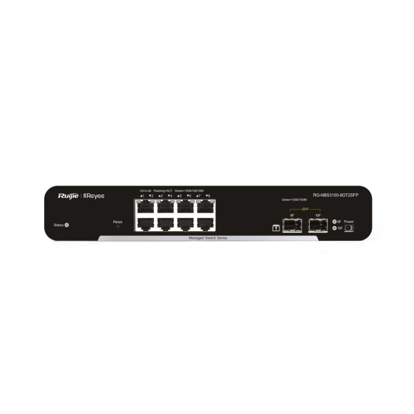 Ruijie RG-NBS3100-8GT2SFP-P 8-Port Gigabit Managed PoE Switch