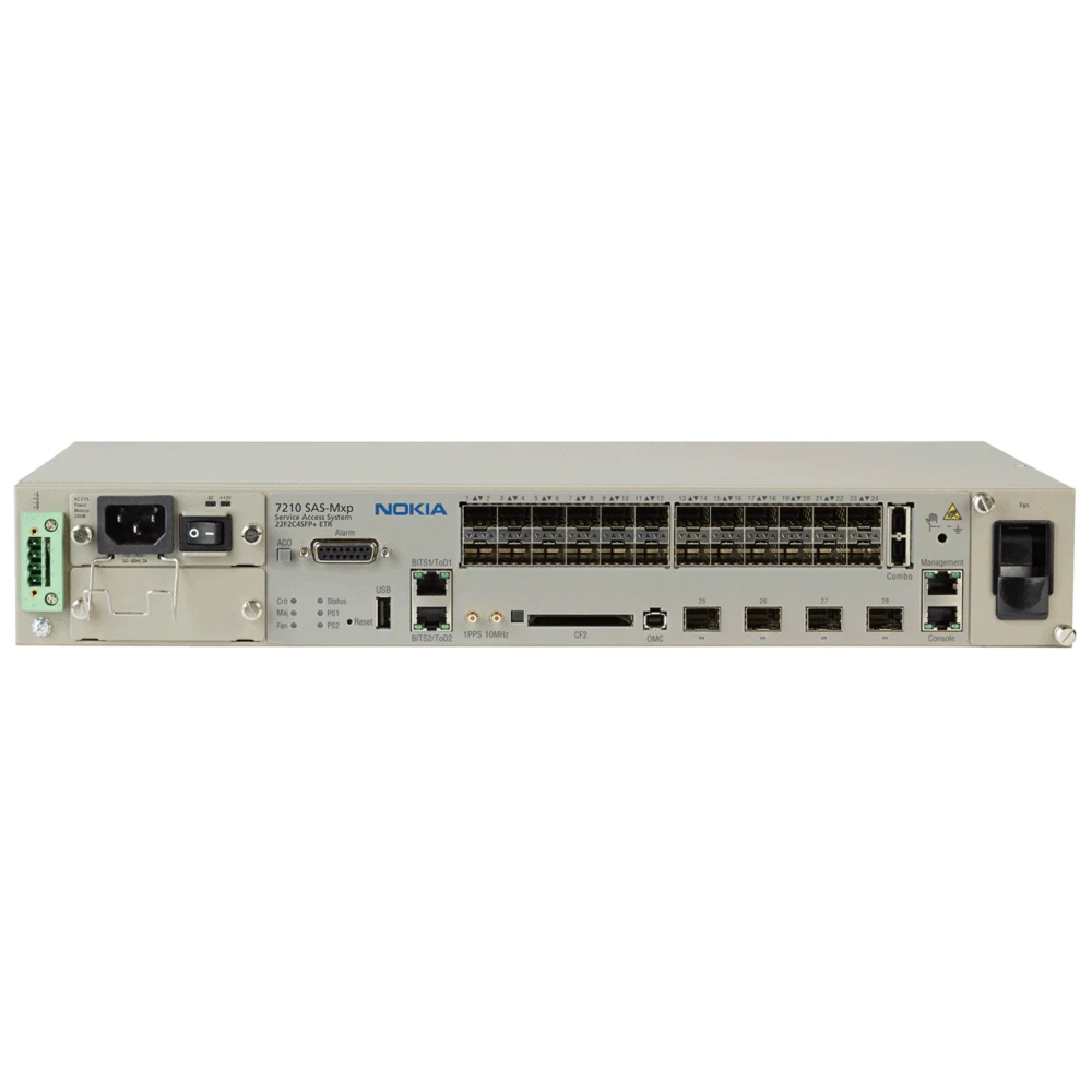 Nokia 7210 SAS Service Access System for IP/MPLS and Ethernet Aggregation