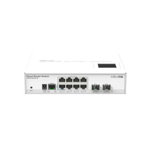 998_lg MikroTik CRS210-8G-2S+IN Cloud Router Switch – 8 Gigabit Ports, 2 SFP+