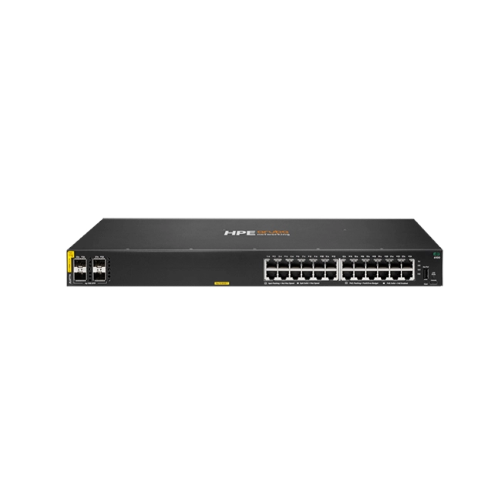 HPE Aruba Networking CX 6100 24G 4SFP+ Switch
