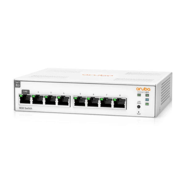 HPE Aruba Instant On 1830 8G PoE Managed Switch
