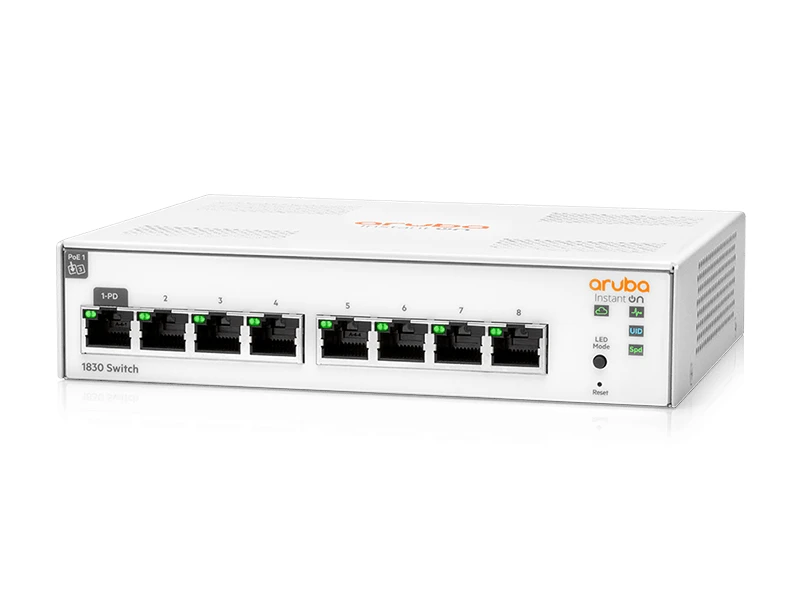 HPE Aruba Instant On 1830 8G PoE Managed Switch