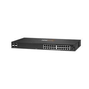 HPE Aruba Networking CX 6000 24G Class4 PoE 4SFP 370W Switch